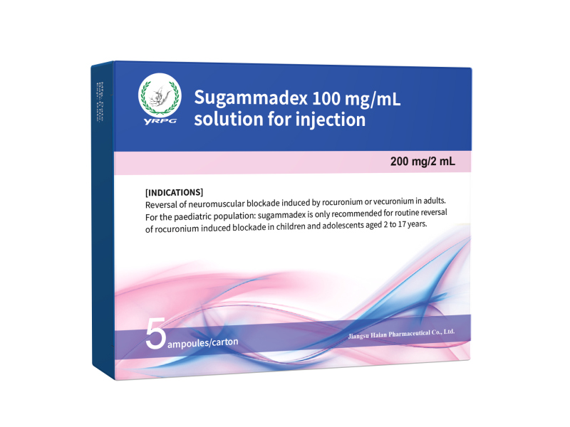 Injection de sodium de sugammadex