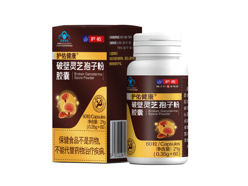 Poudre de spores fracturées de Ganoderma lucidum